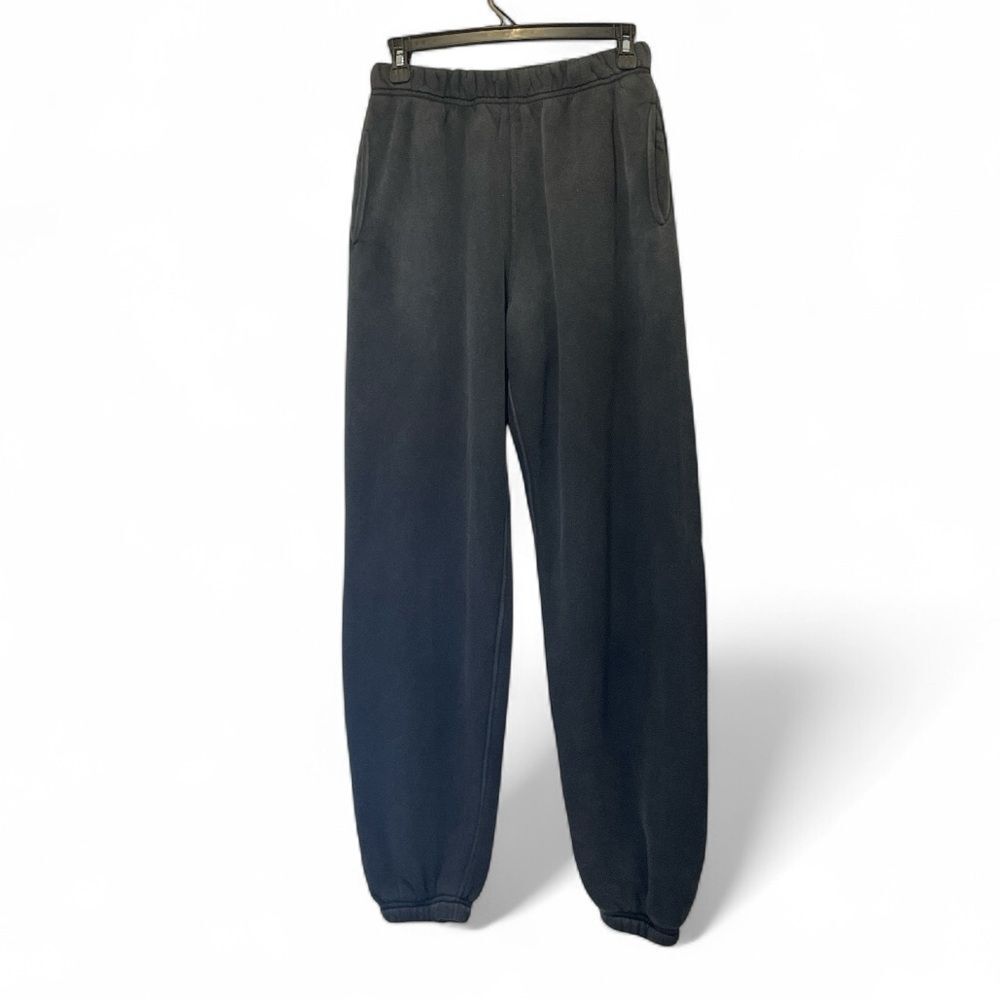 Cherry Los Angeles Faded Cotton Sweatpants Black size S